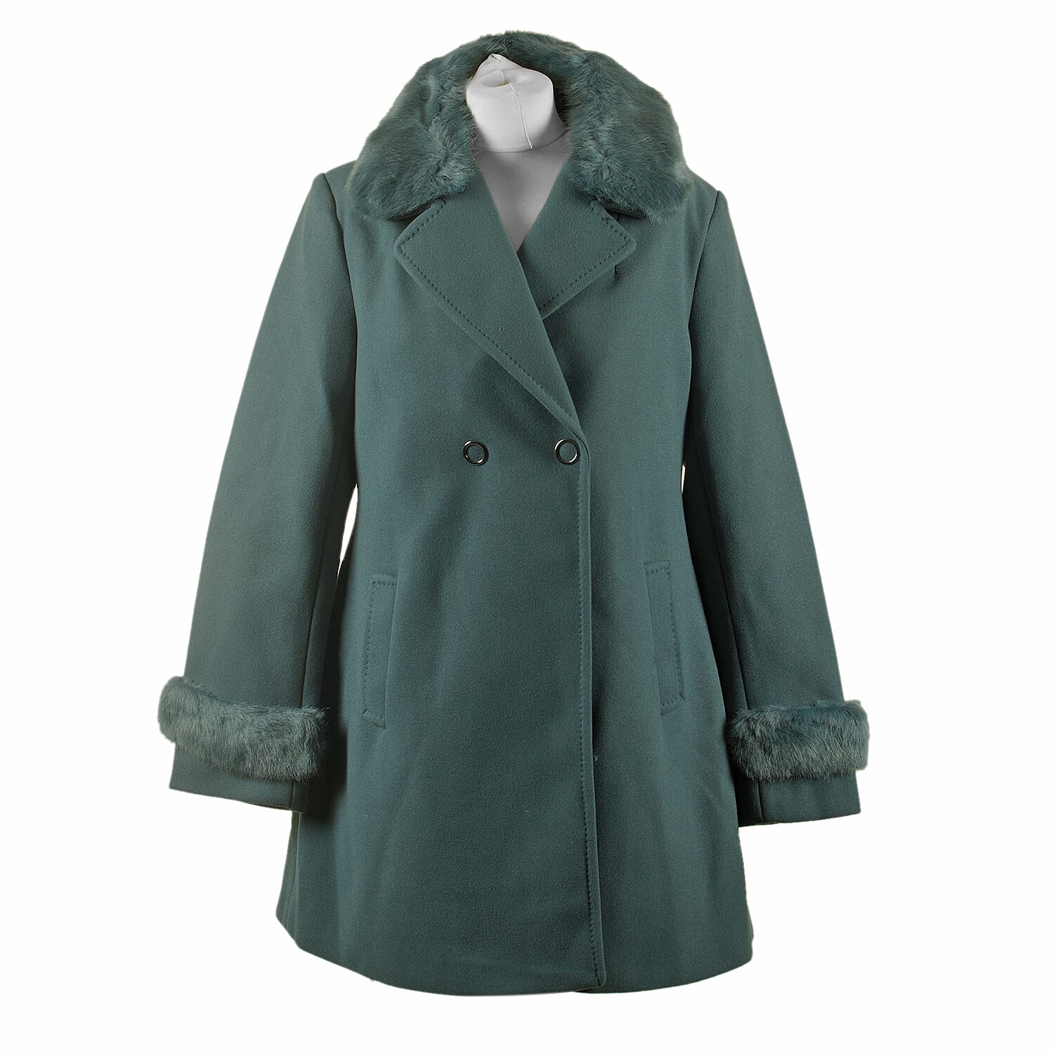 Coat (Size 1x1 cm) - Teal