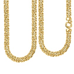 Sterling Silver Necklace (Size - 20) With Spring Ring Clasp, Silver Wt. 44.5 Gms