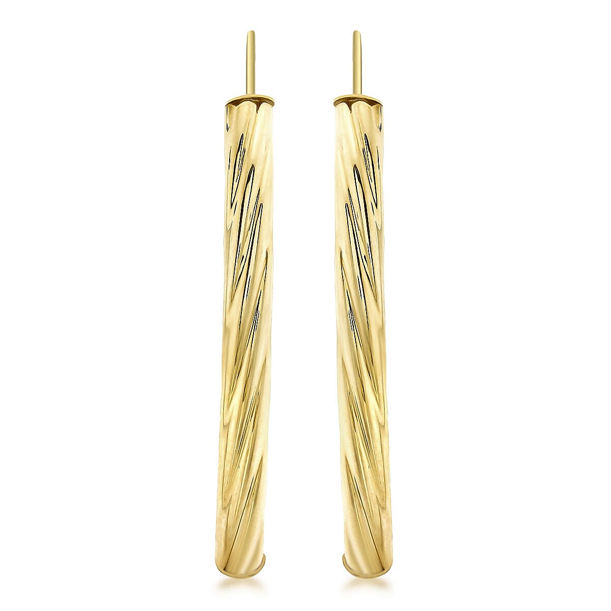 9K Yellow Gold  Earring,  Gold Wt. 1.3 Gms