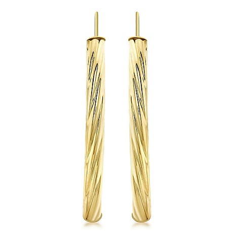 9K Yellow Gold  Earring,  Gold Wt. 1.3 Gms