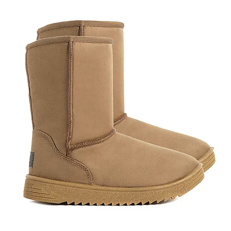 OLDCOM Petra Winter Boots (Size 3) - Brown