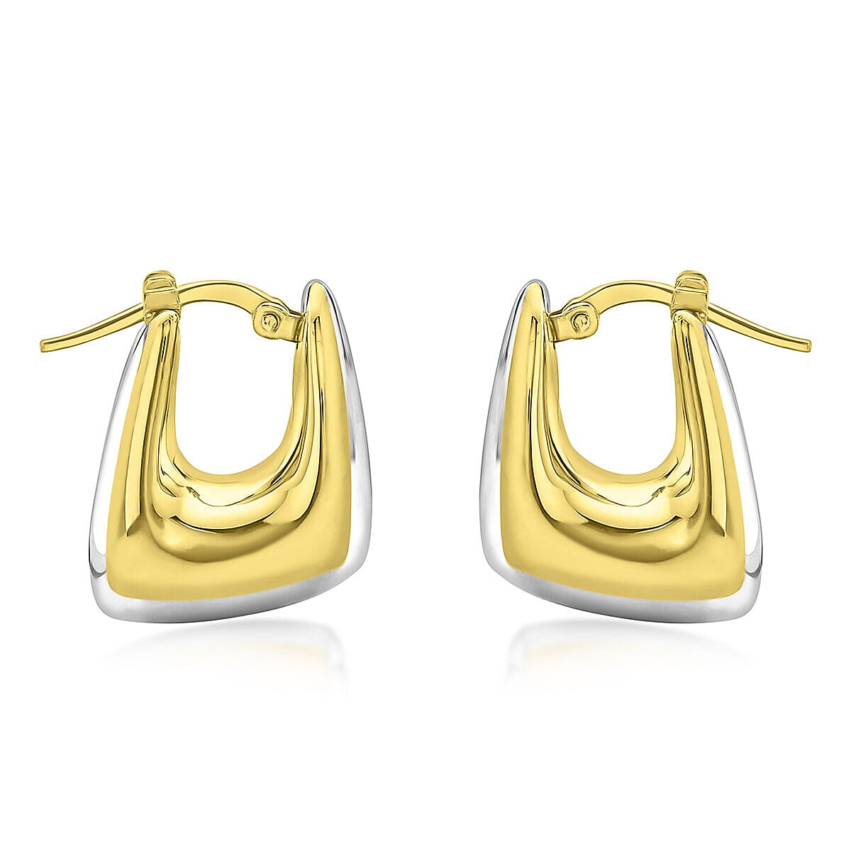 9K Yellow Gold  Earring,  Gold Wt. 2.6 Gms