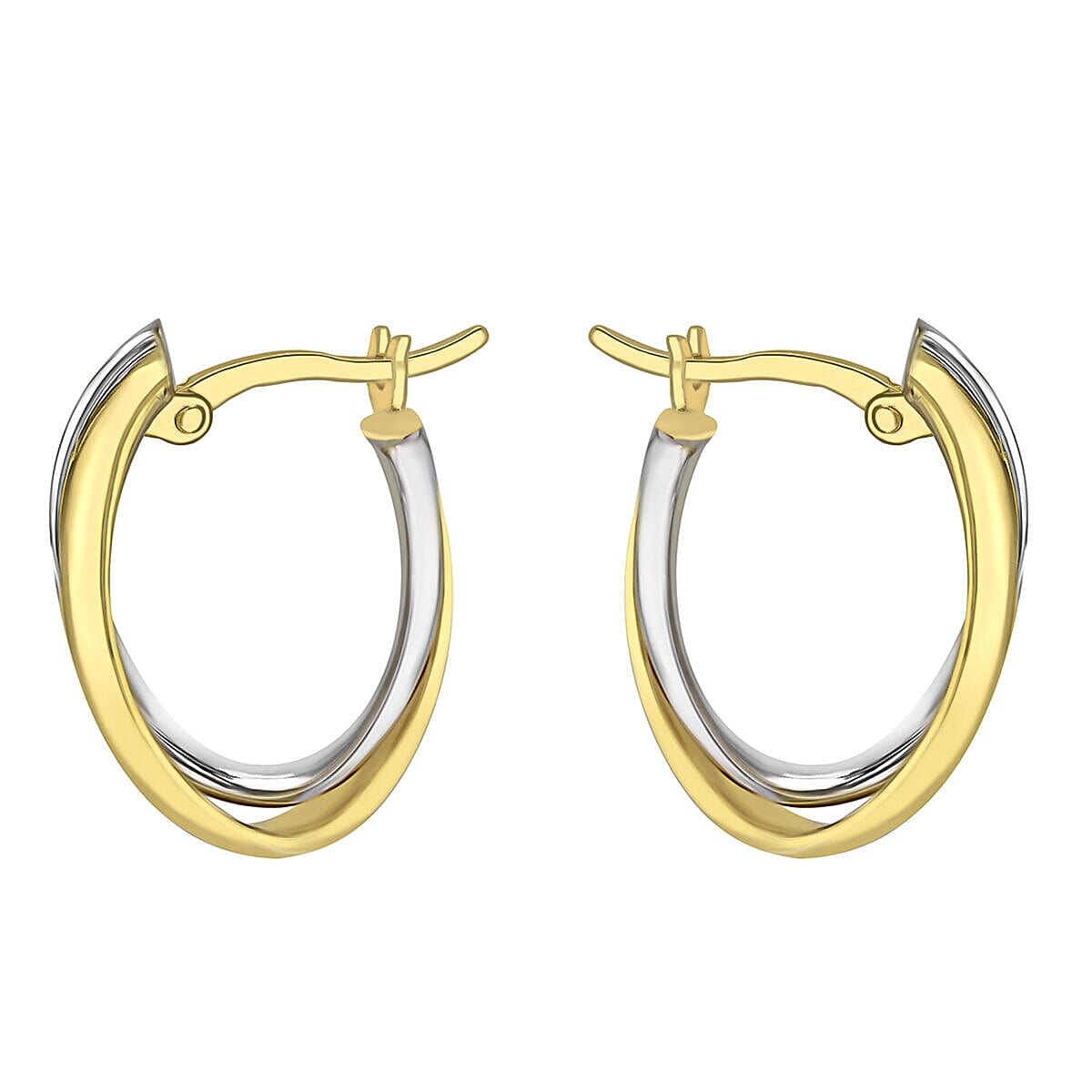 9K White Gold  Earring,  Gold Wt. 3.2 Gms