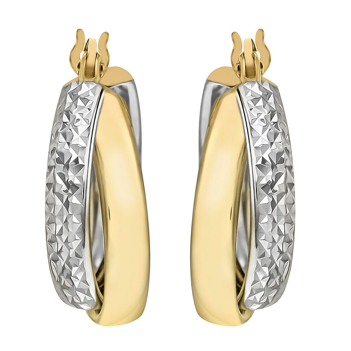 9K Yellow Gold  Earring,  Gold Wt. 2.5 Gms