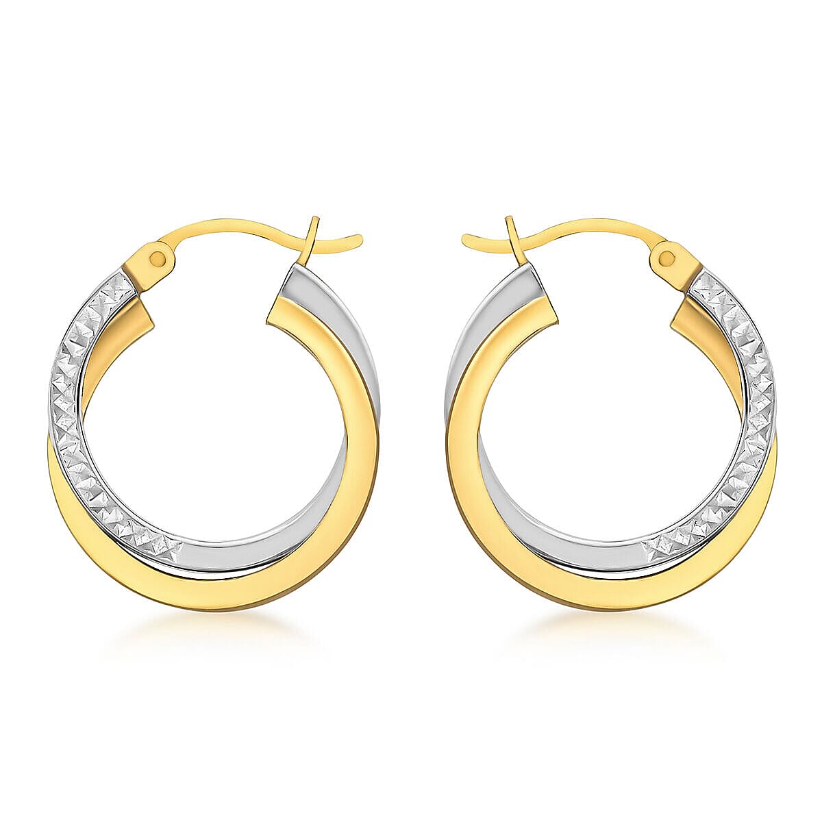9K Yellow Gold  Earring,  Gold Wt. 2.3 Gms