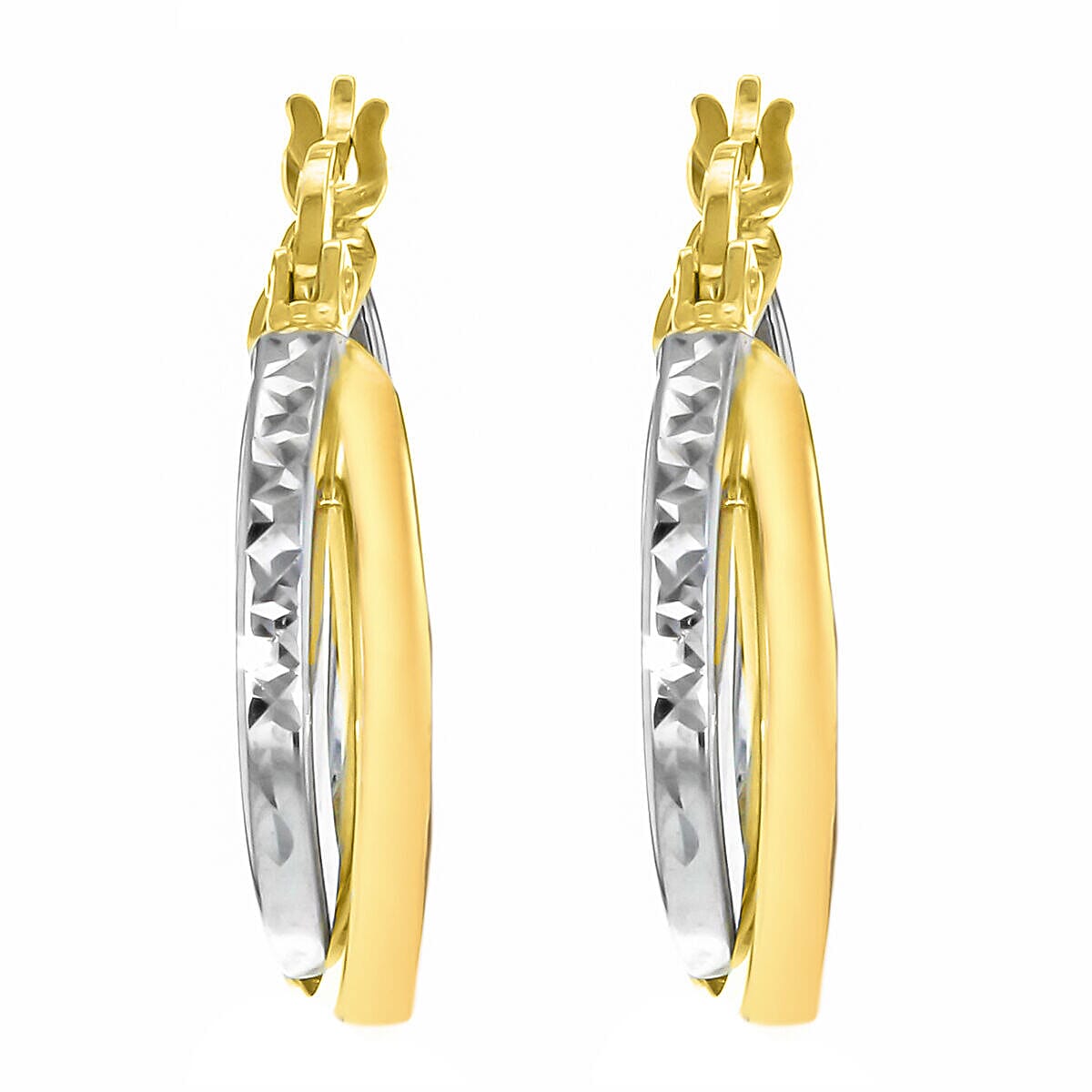 9K Yellow Gold  Earring,  Gold Wt. 2.3 Gms