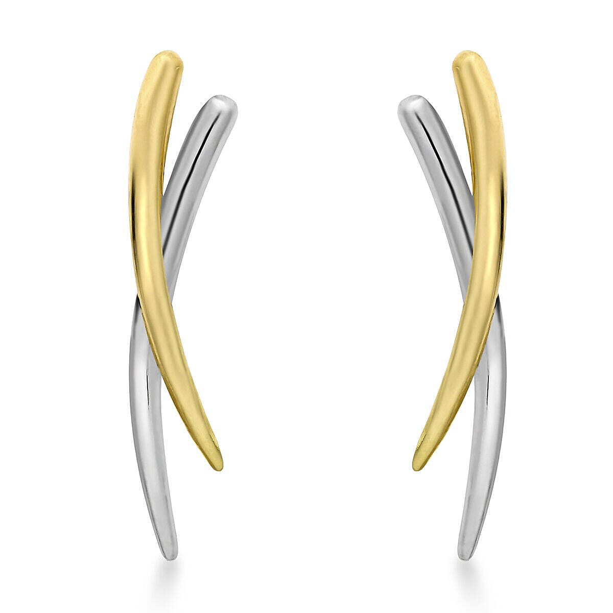 9K Yellow Gold  Earring,  Gold Wt. 1.9 Gms