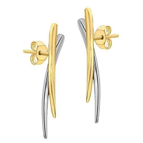 9K Yellow Gold  Earring,  Gold Wt. 1.9 Gms