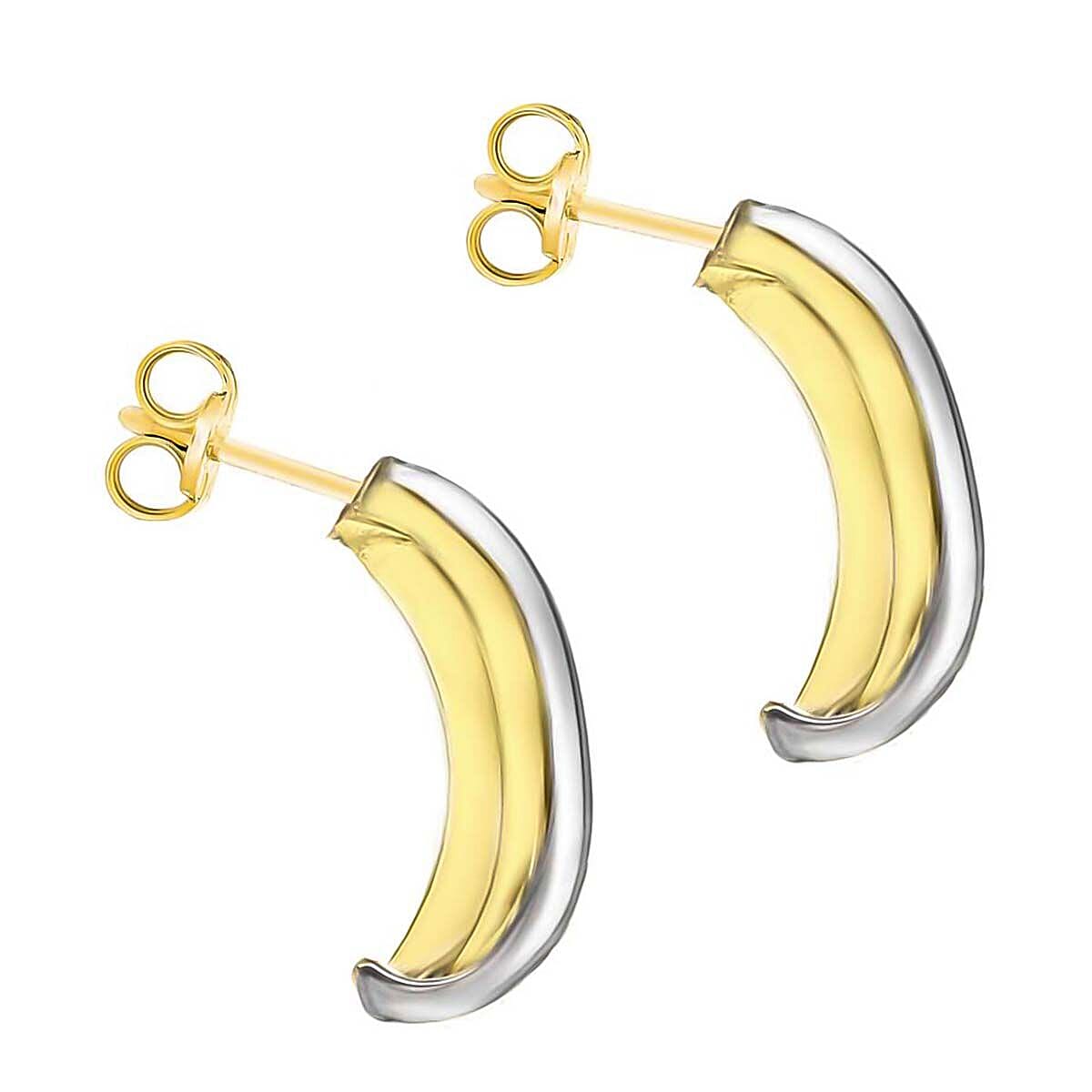 9K White Gold  Earring,  Gold Wt. 2 Gms