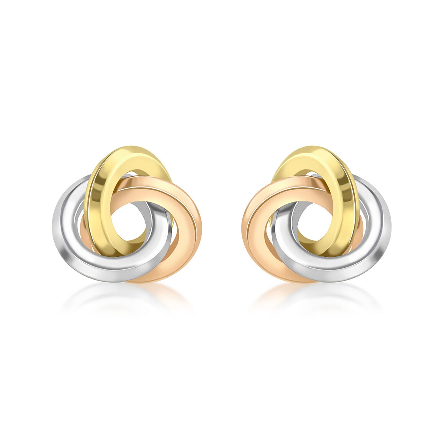 9K White Gold  Earring,  Gold Wt. 2.6 Gms