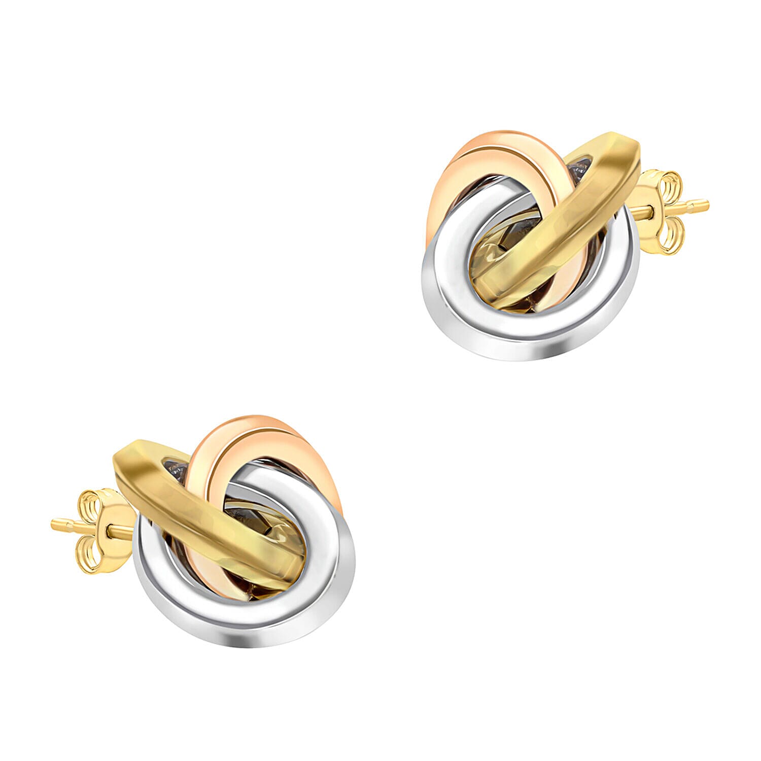 9K White Gold  Earring,  Gold Wt. 2.6 Gms