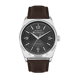 DOD - Ben Sherman Blue Dial Analog Mens Watch with Brown Strap