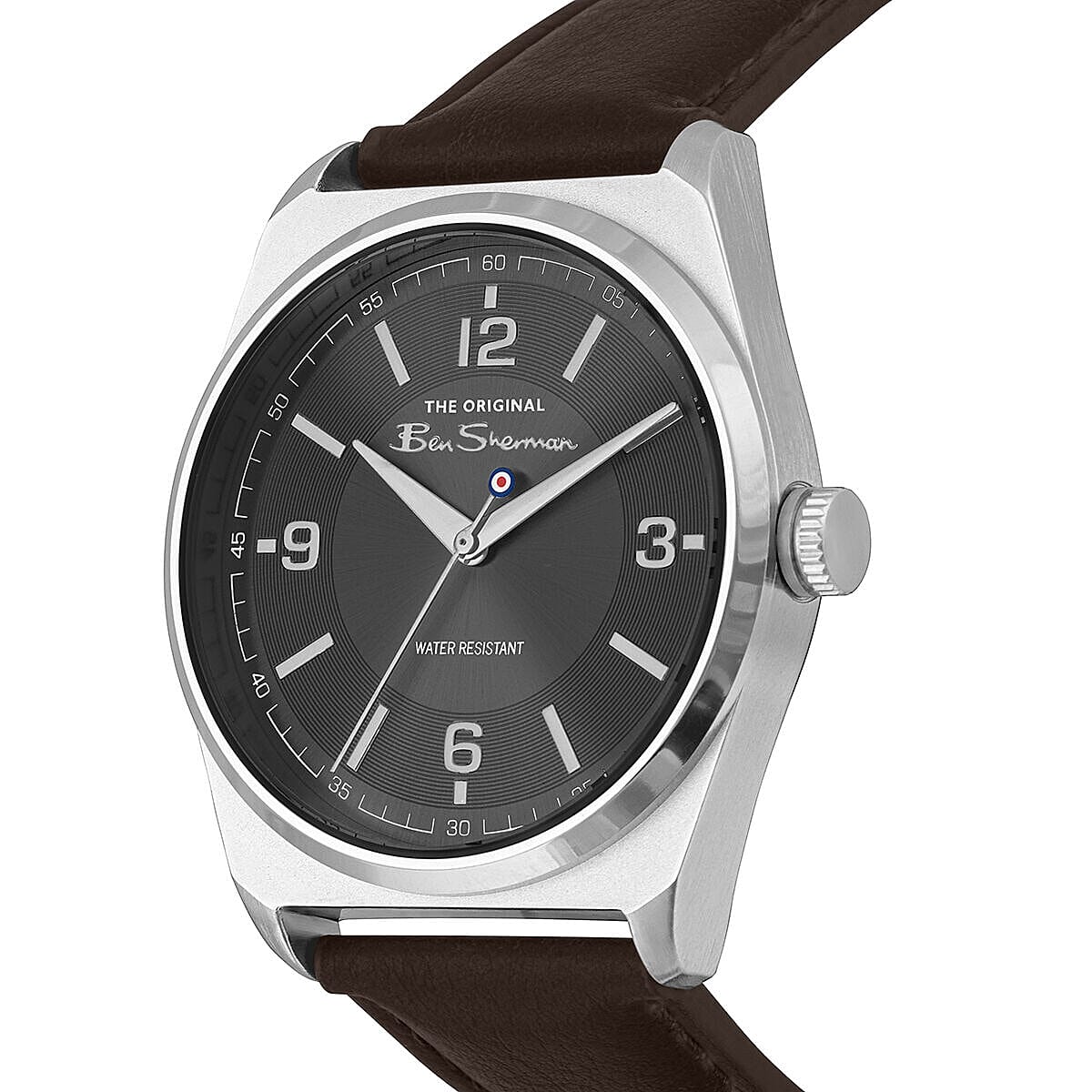 DOD - Ben Sherman Blue Dial Analog Mens Watch with Brown Strap