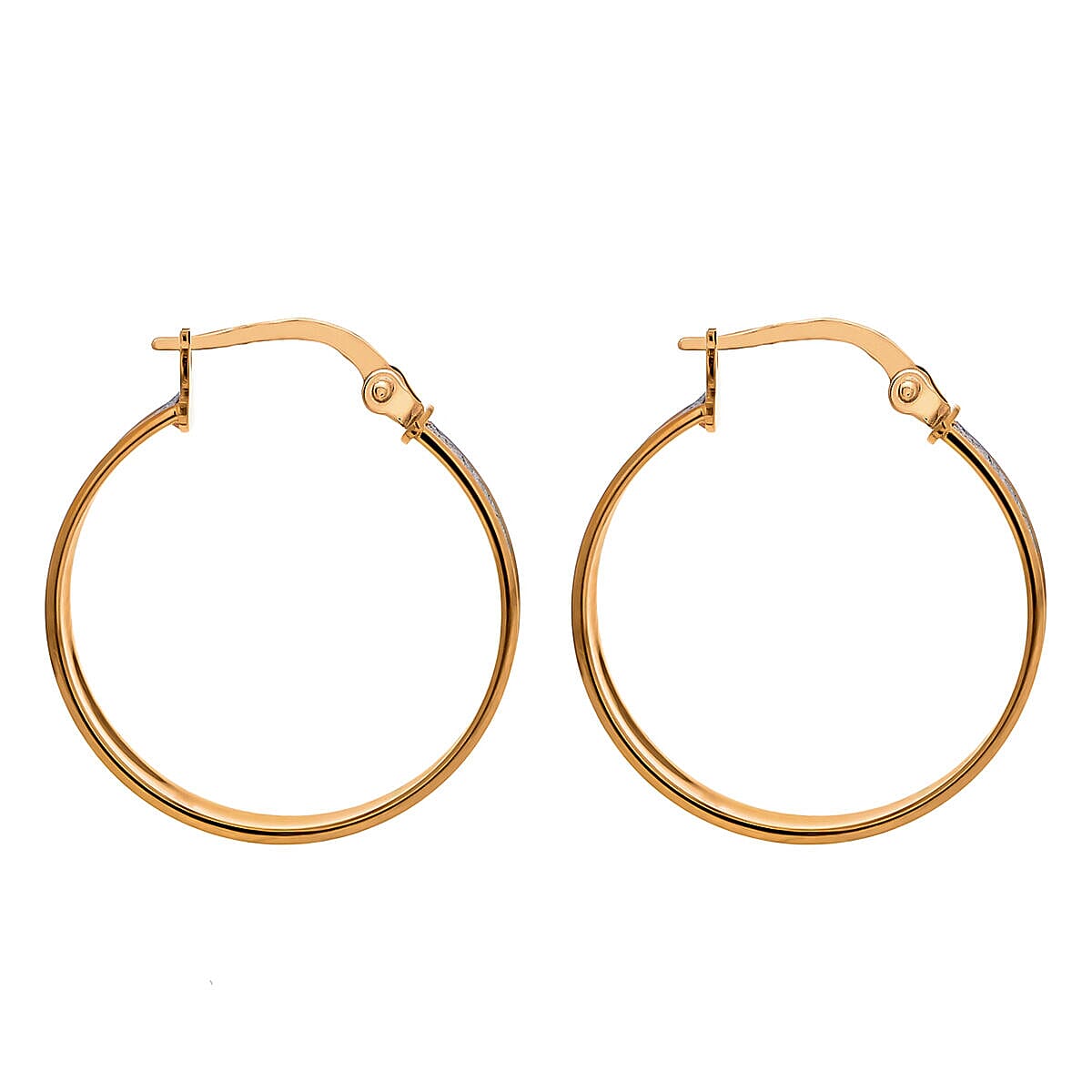 9K Rose Gold  Earring,  Gold Wt. 1.7 Gms