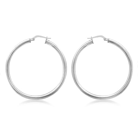 9K White Gold  Earring,  Gold Wt. 2.5 Gms
