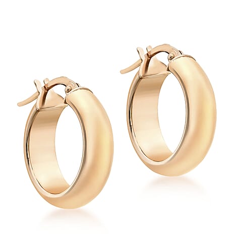 9K Rose Gold  Earring,  Gold Wt. 1.7 Gms