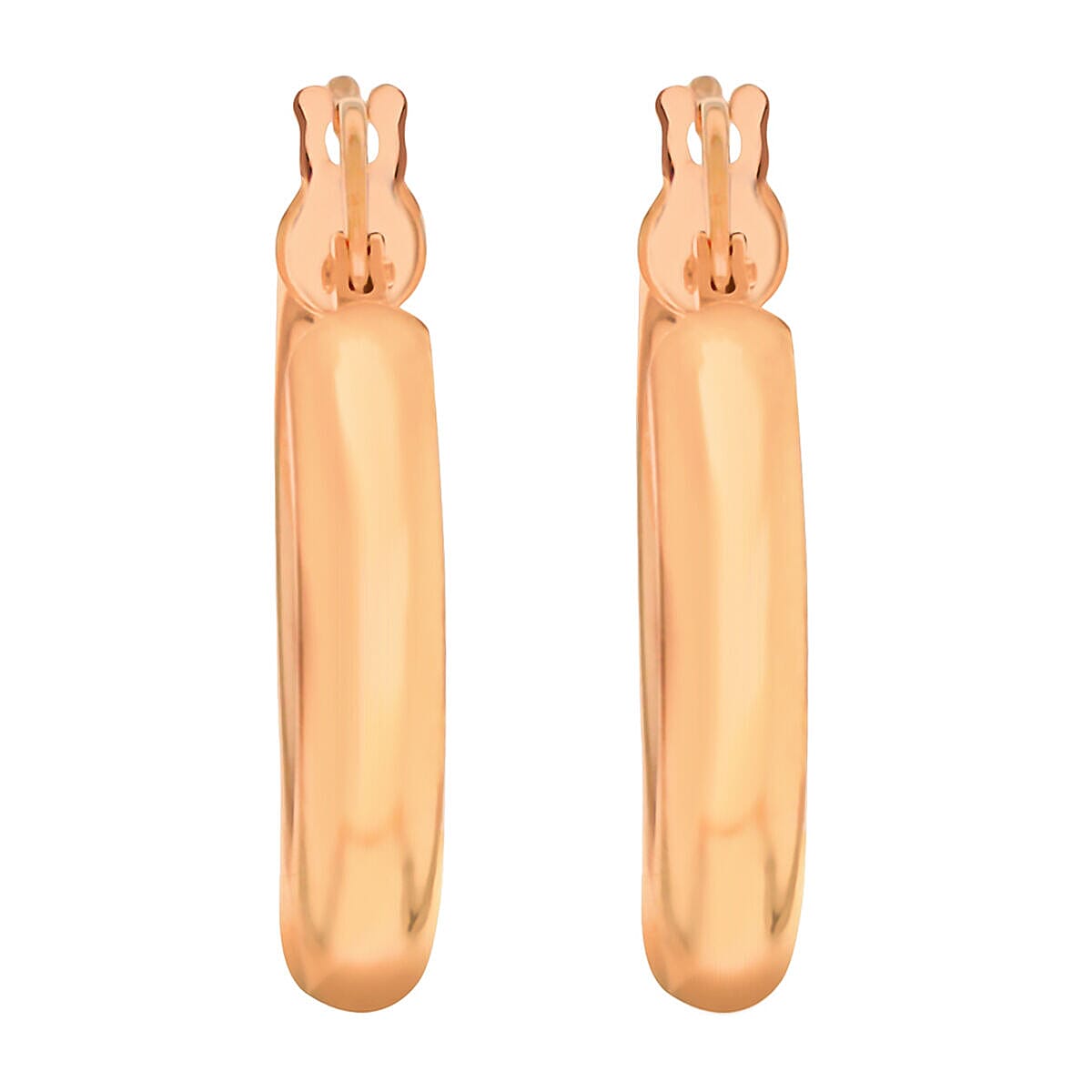 9K Rose Gold  Earring,  Gold Wt. 1.7 Gms
