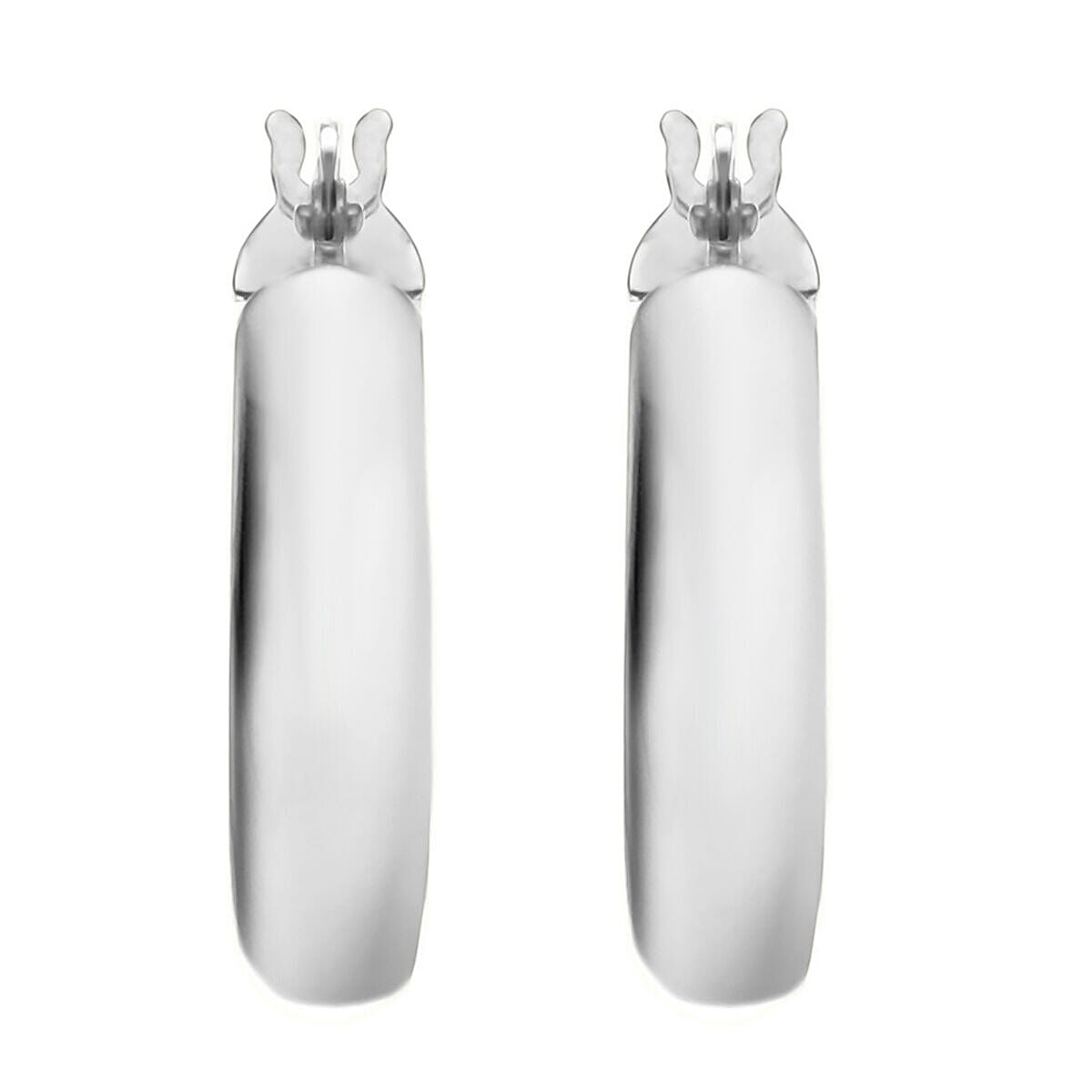 9K White Gold  Earring,  Gold Wt. 1.6 Gms