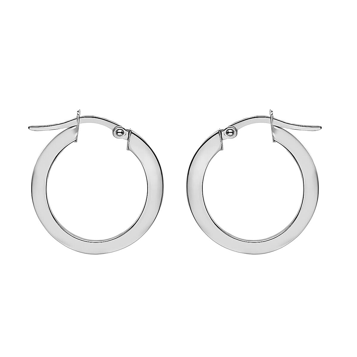 9K White Gold  Earring,  Gold Wt. 1.6 Gms