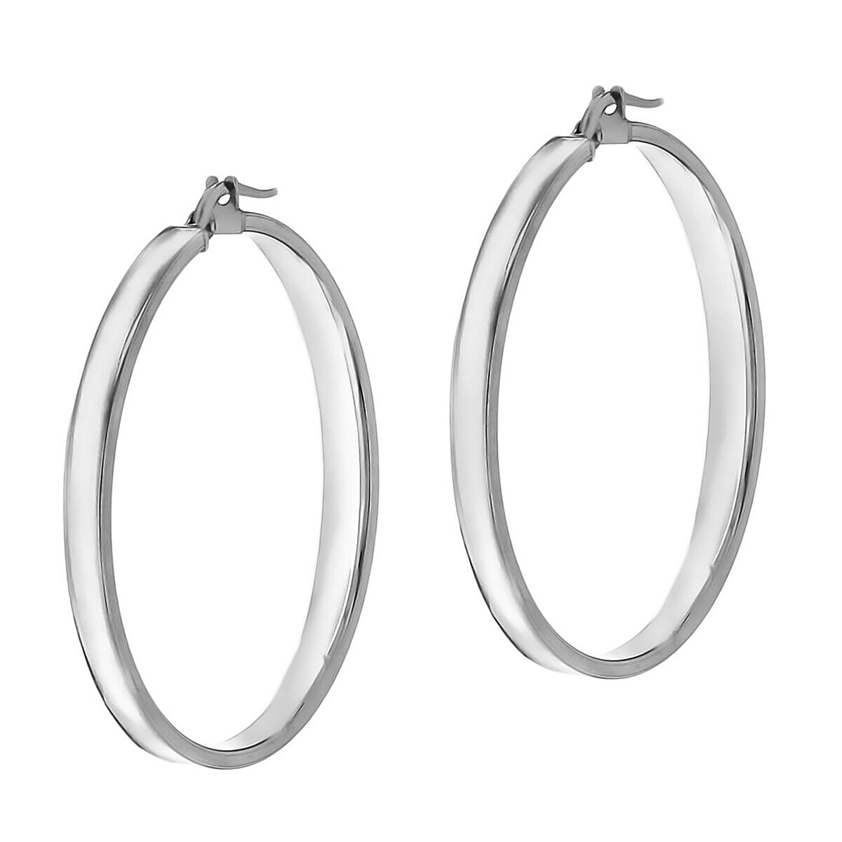 9K White Gold  Earring,  Gold Wt. 2.2 Gms