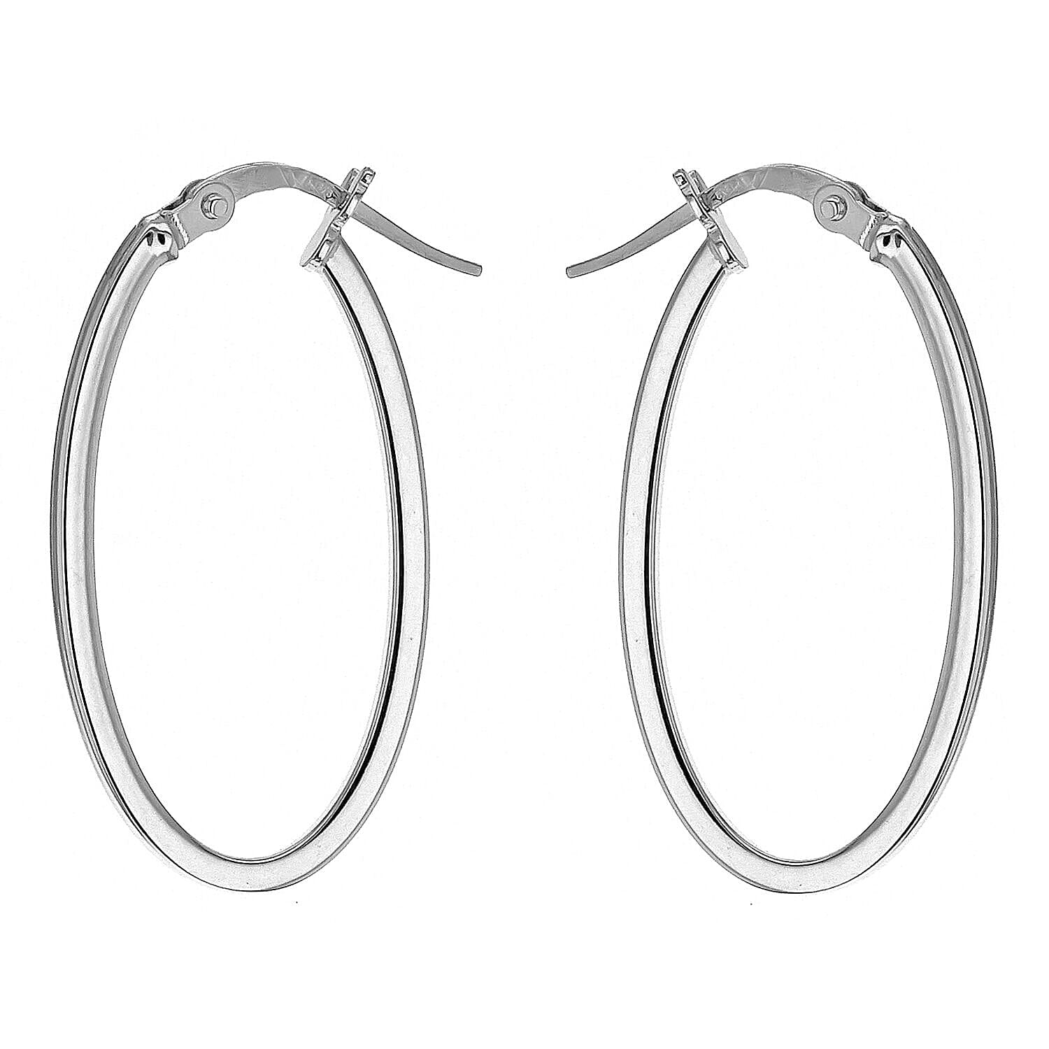 9K White Gold  Earring,  Gold Wt. 1 Gms