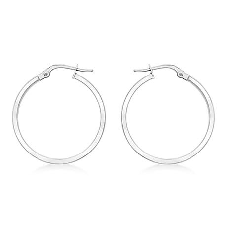 9K White Gold  Earring,  Gold Wt. 1.3 Gms