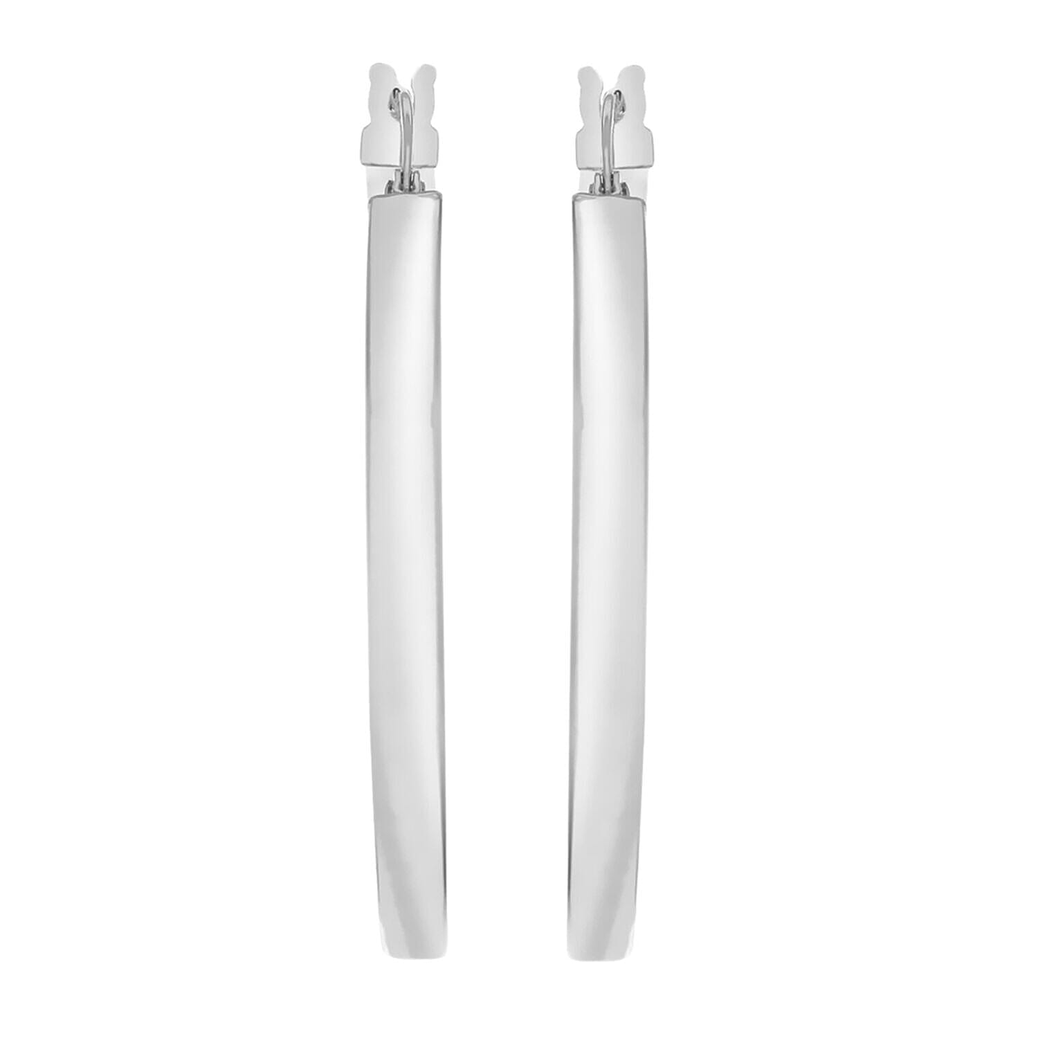 9K White Gold  Earring,  Gold Wt. 1.9 Gms