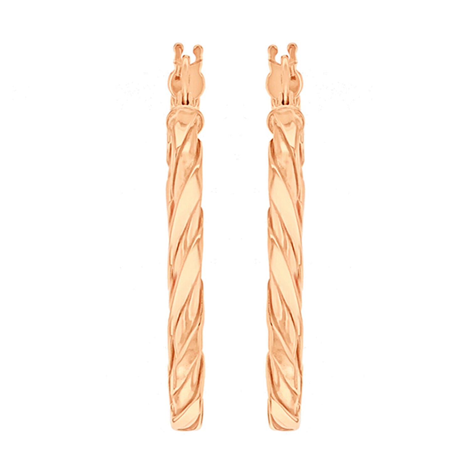 9K Rose Gold  Earring,  Gold Wt. 1.6 Gms