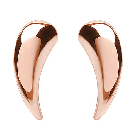9K Rose Gold  Earring,  Gold Wt. 0.6 Gms