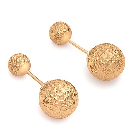 9K Rose Gold  Earring,  Gold Wt. 2.2 Gms