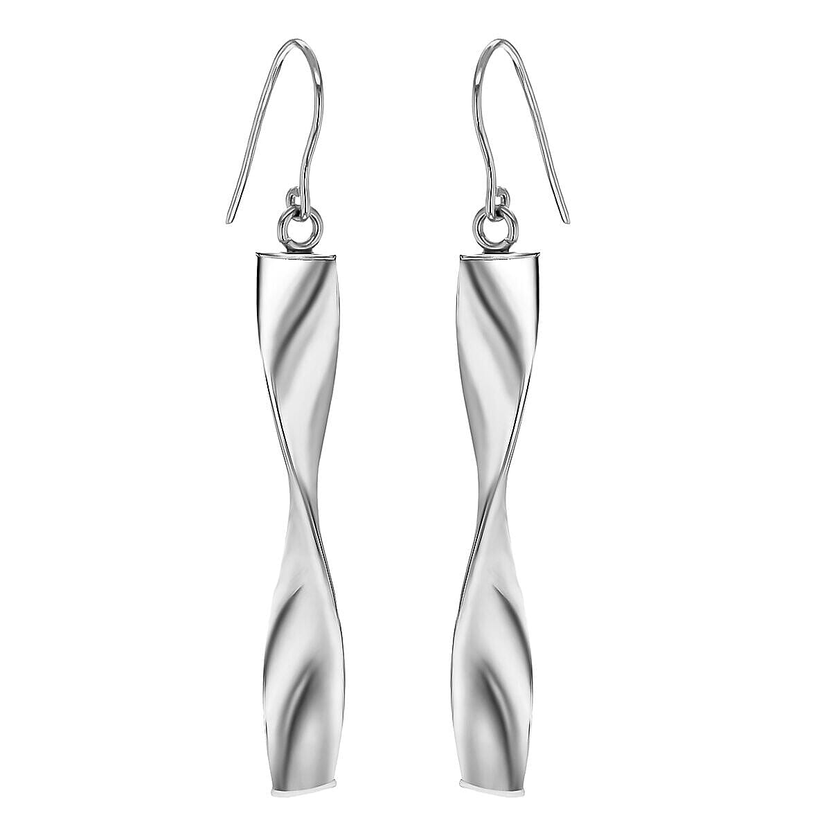 9K White Gold  Earring,  Gold Wt. 1.8 Gms