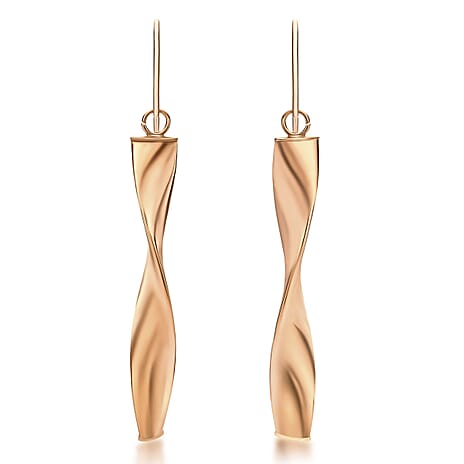 9K Rose Gold  Earring,  Gold Wt. 1.9 Gms
