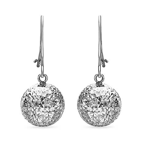 9K White Gold  Earring,  Gold Wt. 1.3 Gms