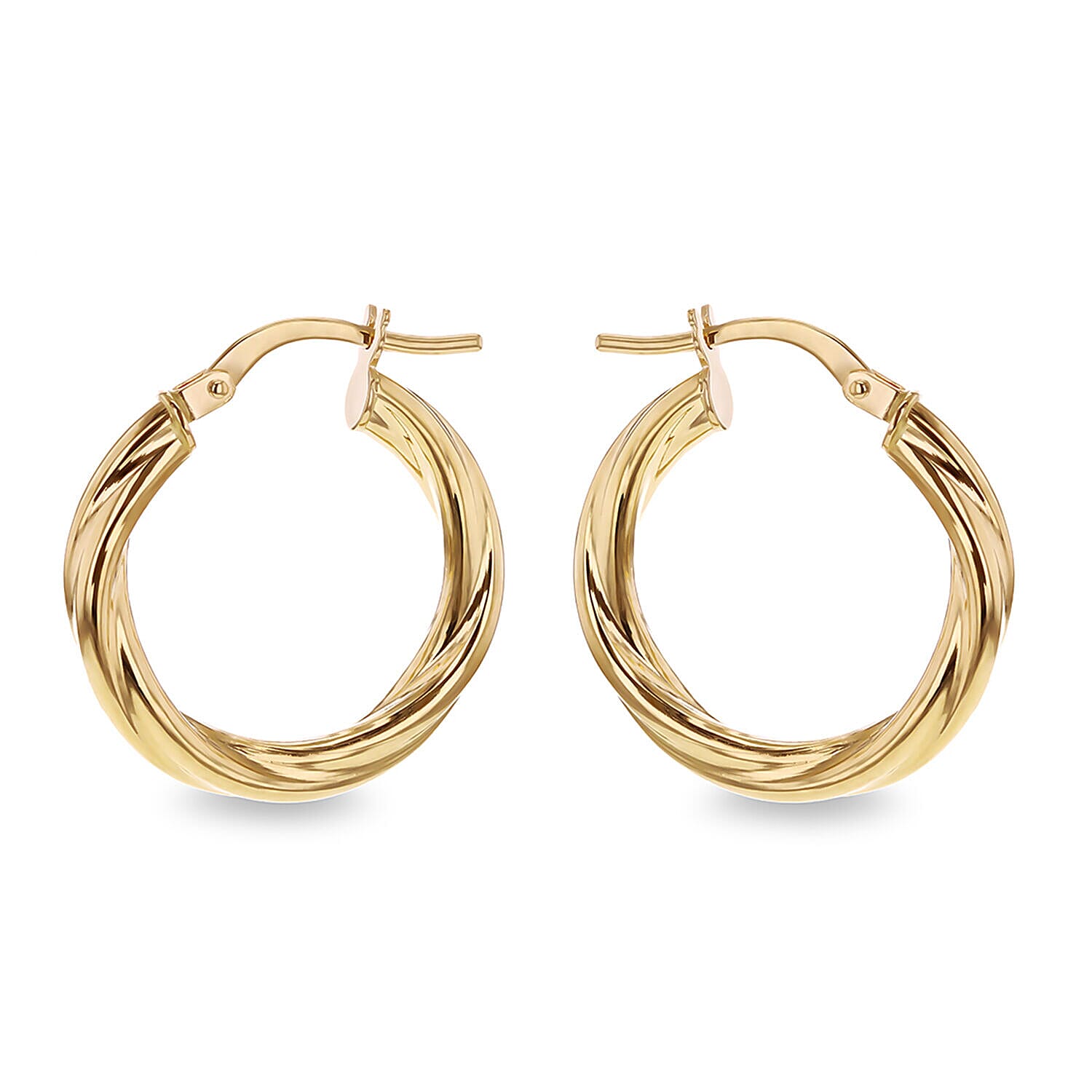 18K Yellow Gold  Earring,  Gold Wt. 1.4 Gms