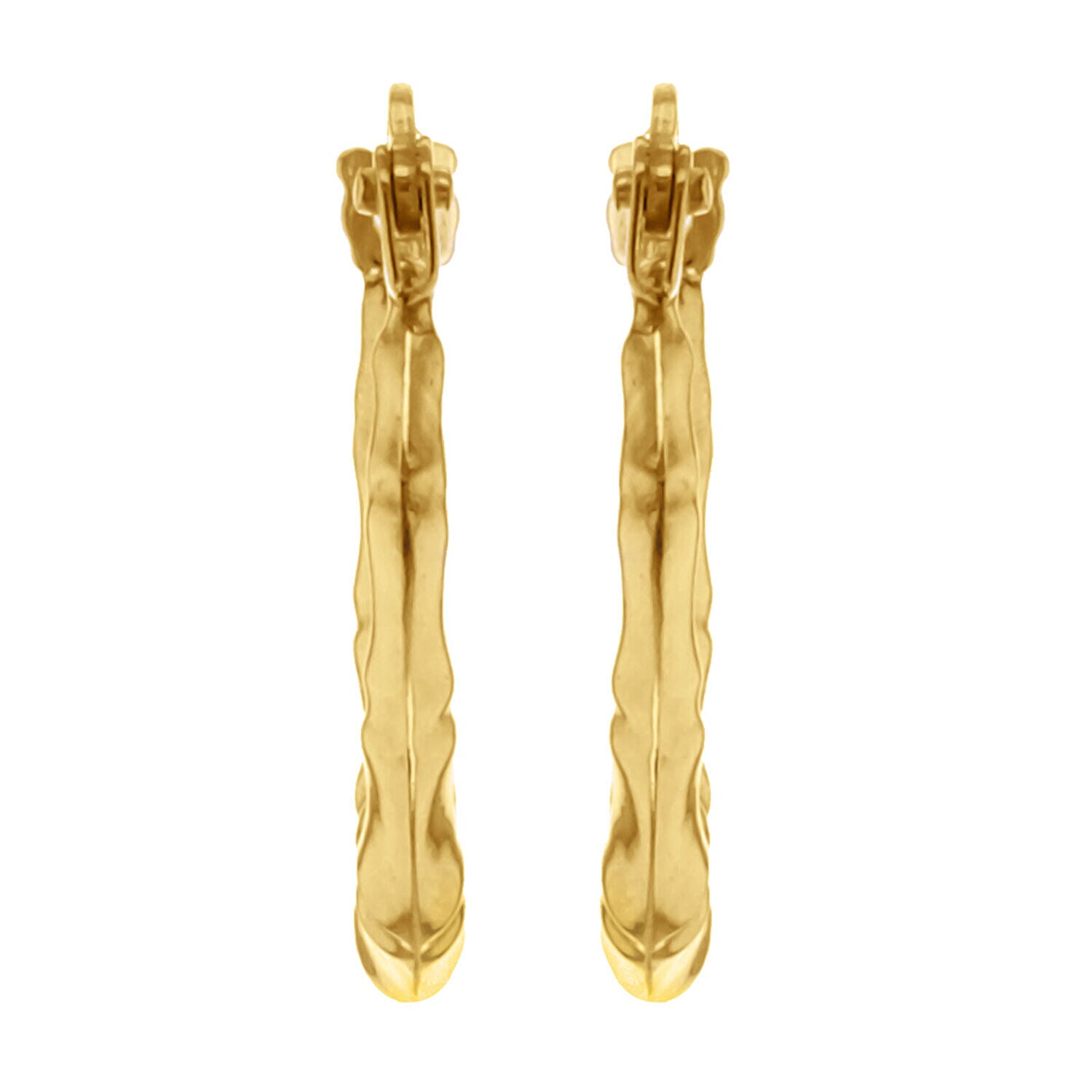 18K Yellow Gold  Earring,  Gold Wt. 0.6 Gms