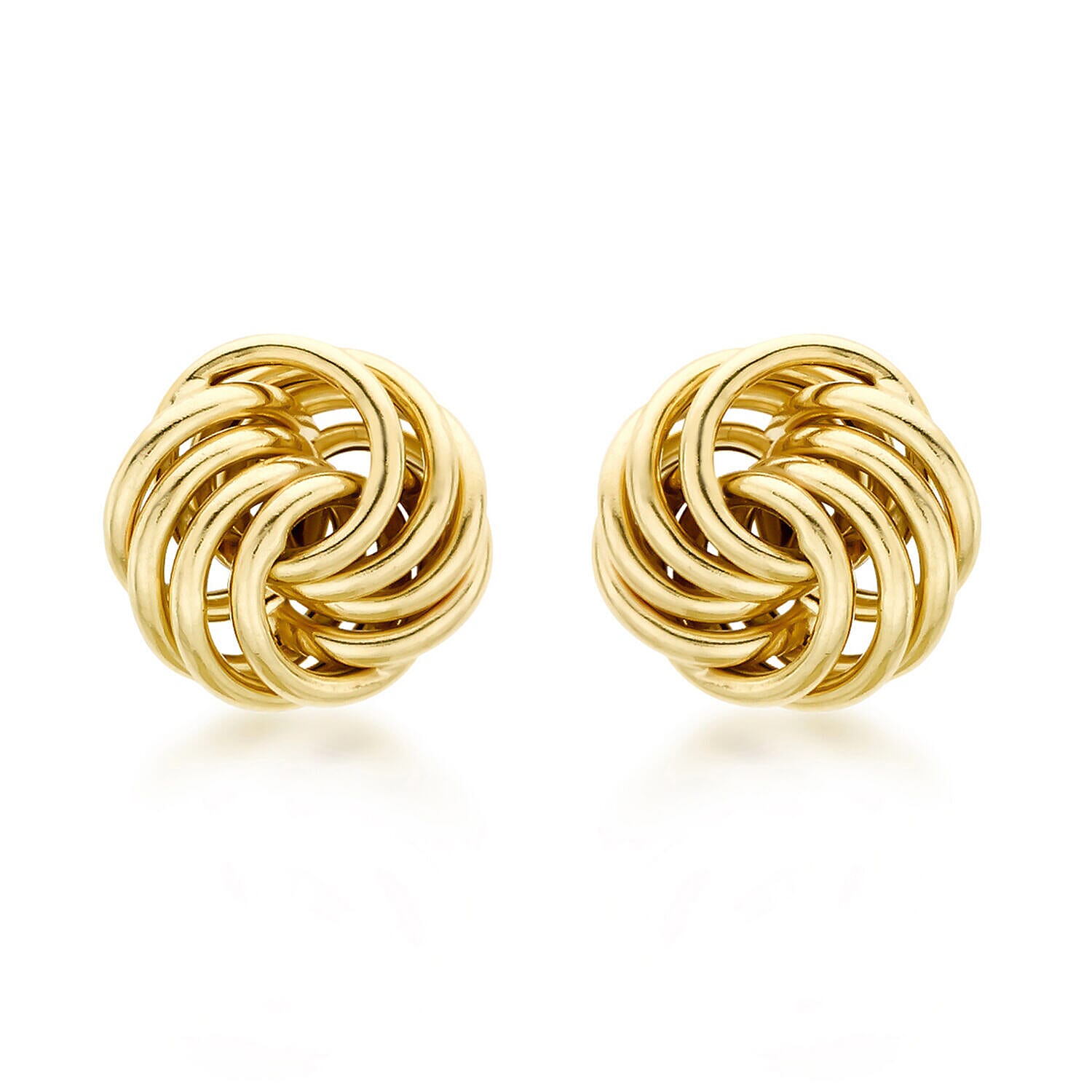 18K Yellow Gold  Earring,  Gold Wt. 1.5 Gms
