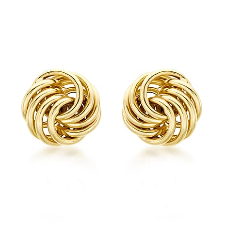 18K Yellow Gold  Earring,  Gold Wt. 1.5 Gms