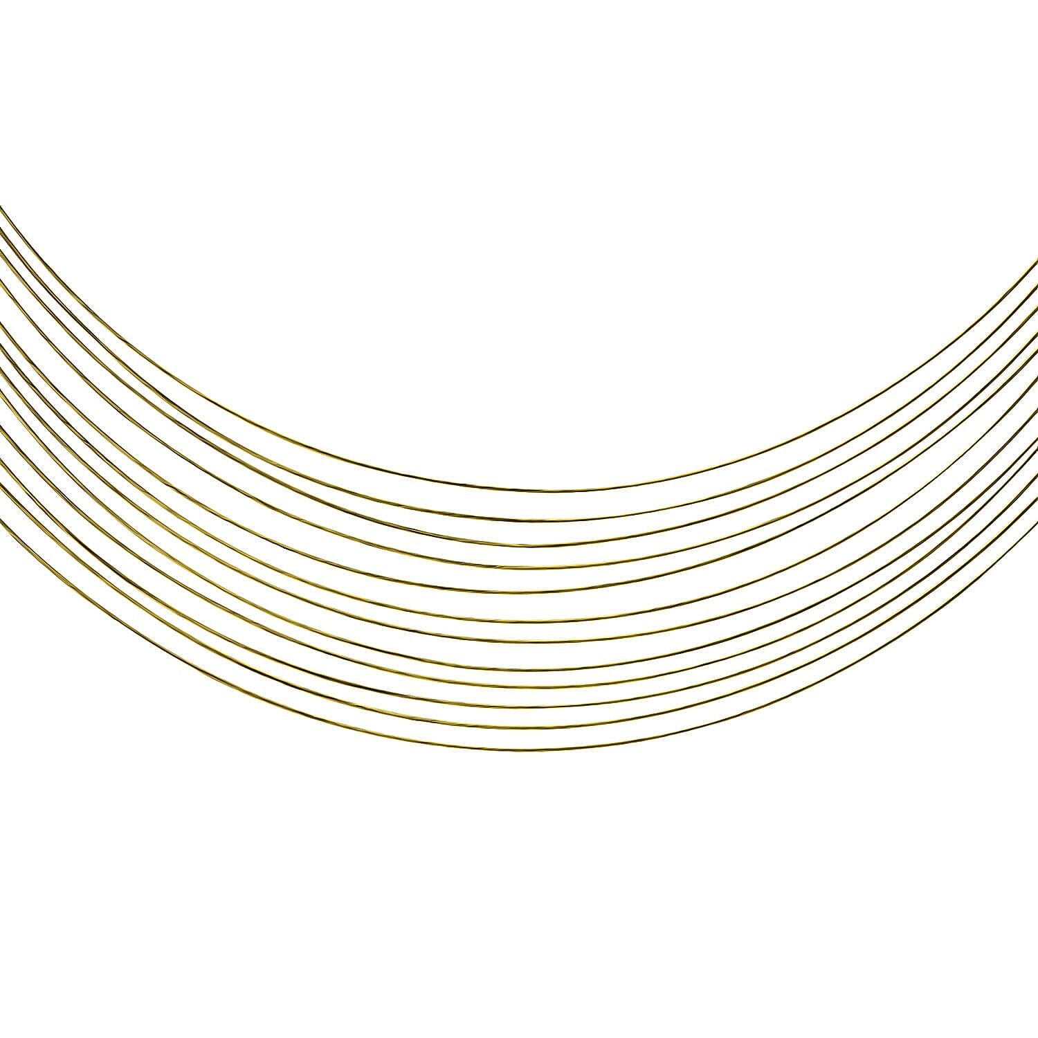 9K Yellow Gold  NecklaceE (Size - 15),  Gold Wt. 9.3 Gms