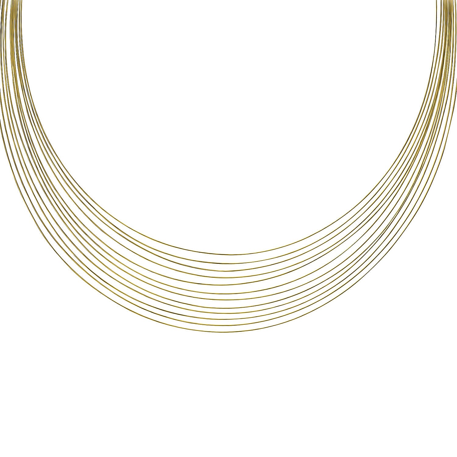 9K Yellow Gold  NecklaceE (Size - 15),  Gold Wt. 9.3 Gms
