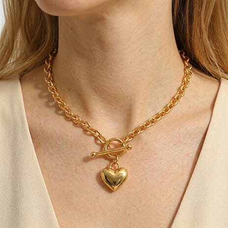 9K Yellow Gold  NecklaceE (Size - 16),  Gold Wt. 12.2 Gms