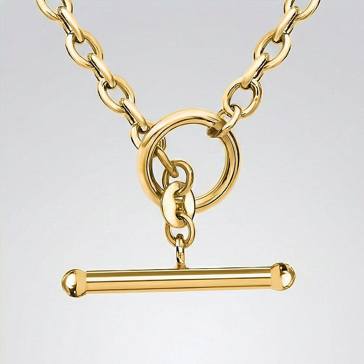 9K Yellow Gold  NecklaceE (Size - 17),  Gold Wt. 5.7 Gms