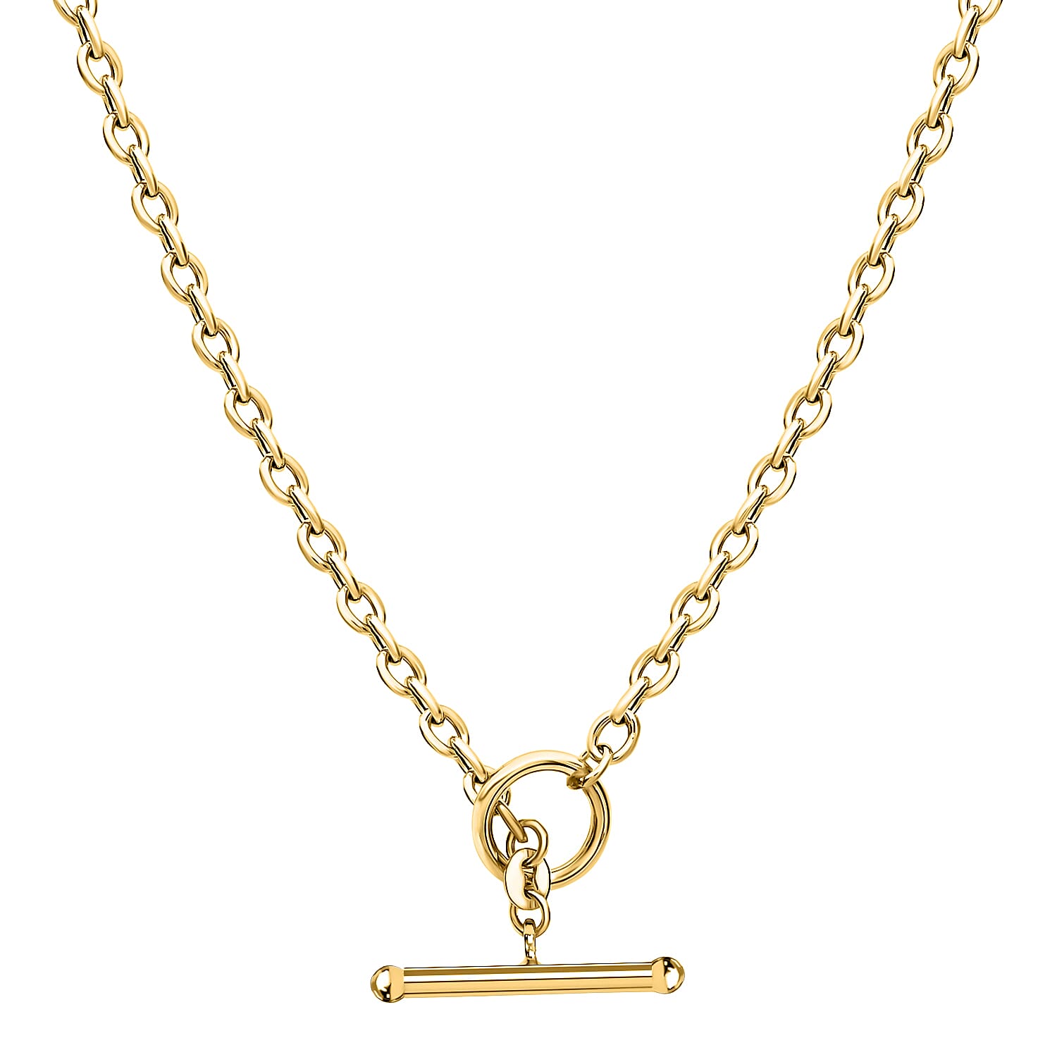 9K Yellow Gold  NecklaceE (Size - 17),  Gold Wt. 5.7 Gms