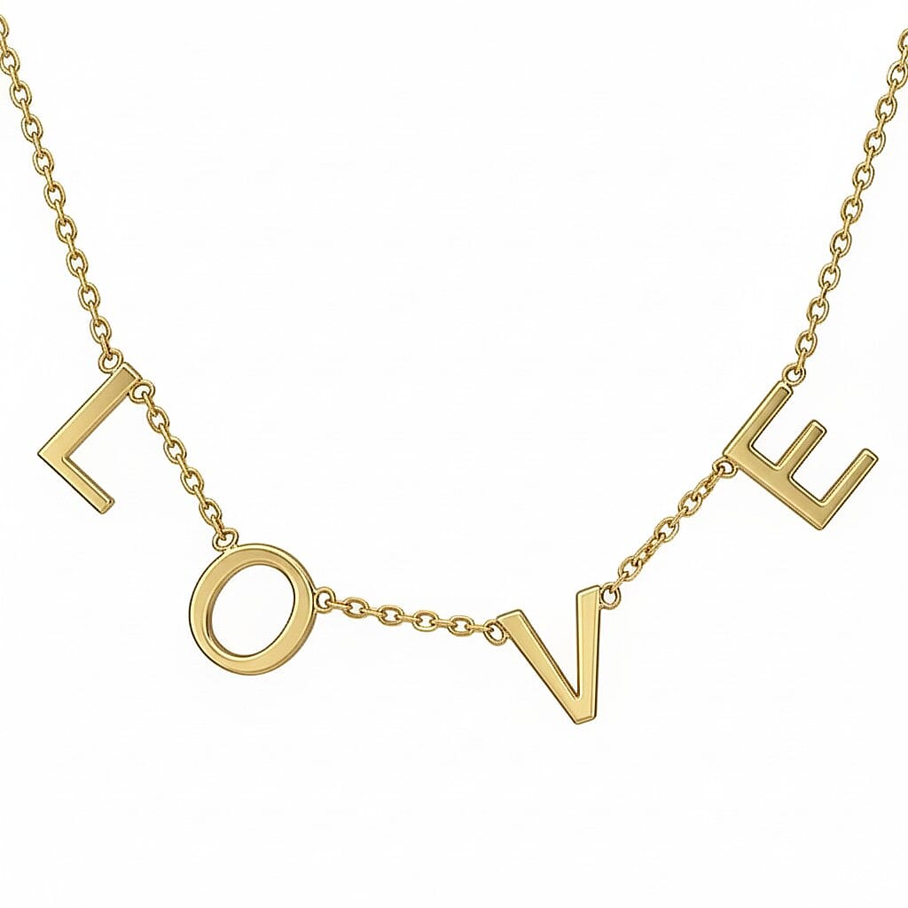 9K Yellow Gold  NecklaceE (Size - 15),  Gold Wt. 0.9 Gms