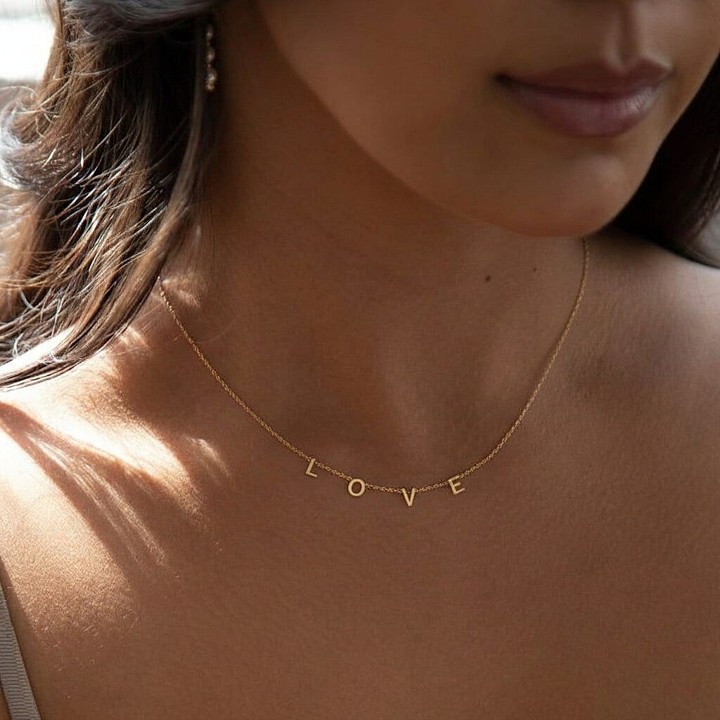 9K Yellow Gold  NecklaceE (Size - 15),  Gold Wt. 0.9 Gms