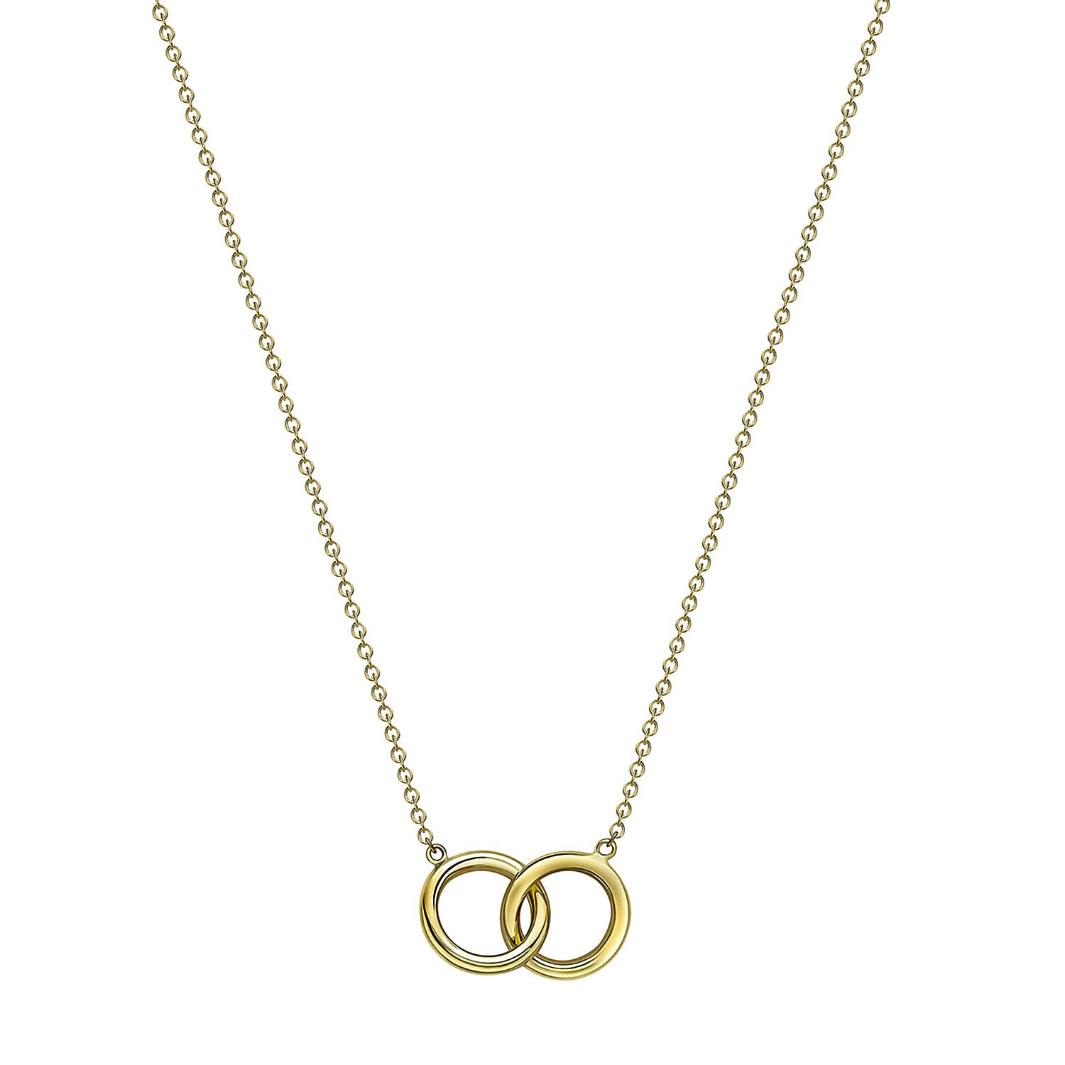 9K Yellow Gold  NecklaceE (Size - 17),  Gold Wt. 2.2 Gms