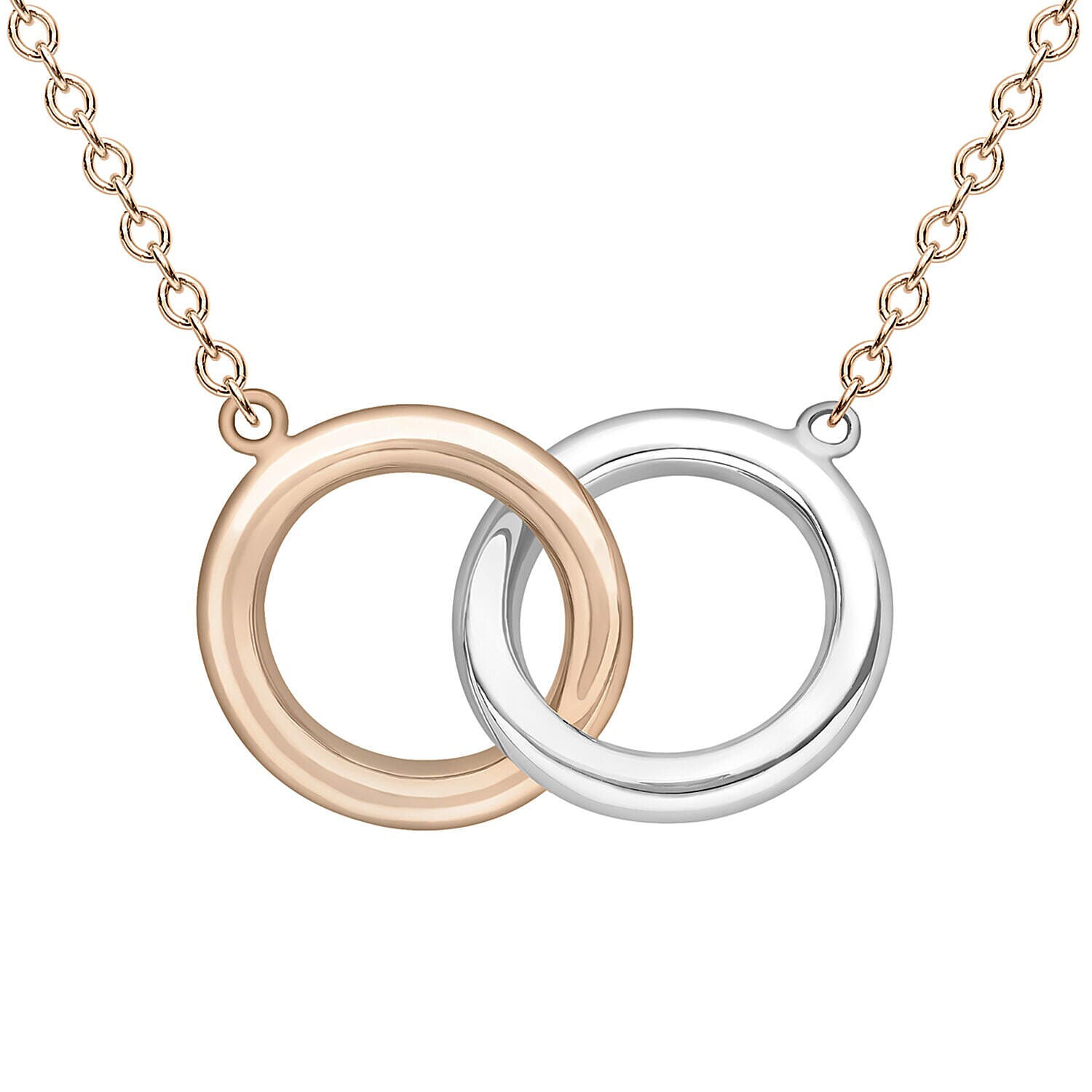 9K Rose Gold  NecklaceE (Size - 17),  Gold Wt. 2.2 Gms