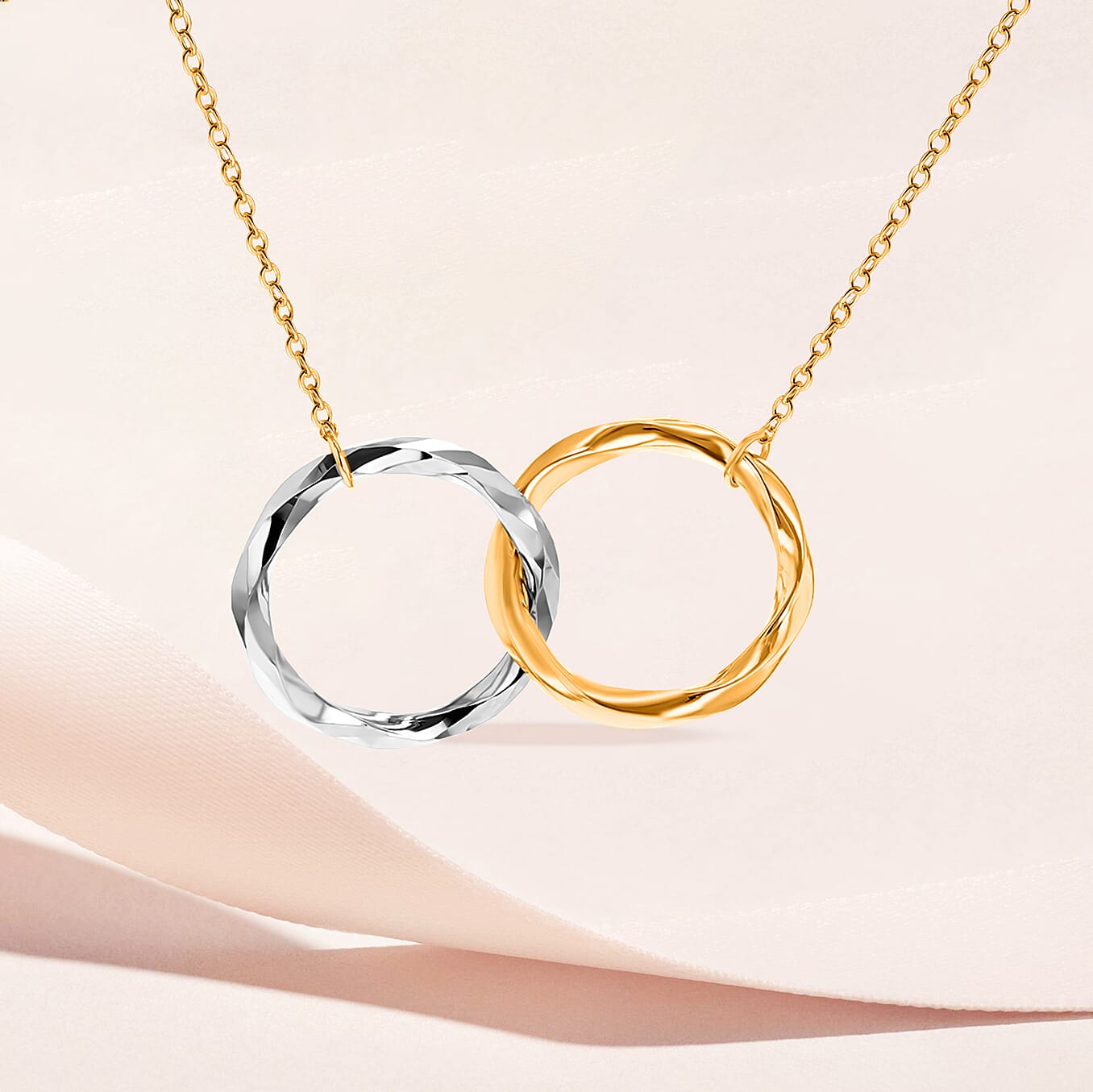 9K White Gold  NecklaceE (Size - 17),  Gold Wt. 2 Gms