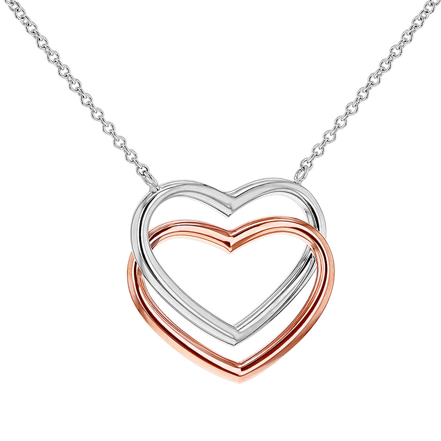 9K Rose Gold  NecklaceE (Size - 17),  Gold Wt. 2.6 Gms