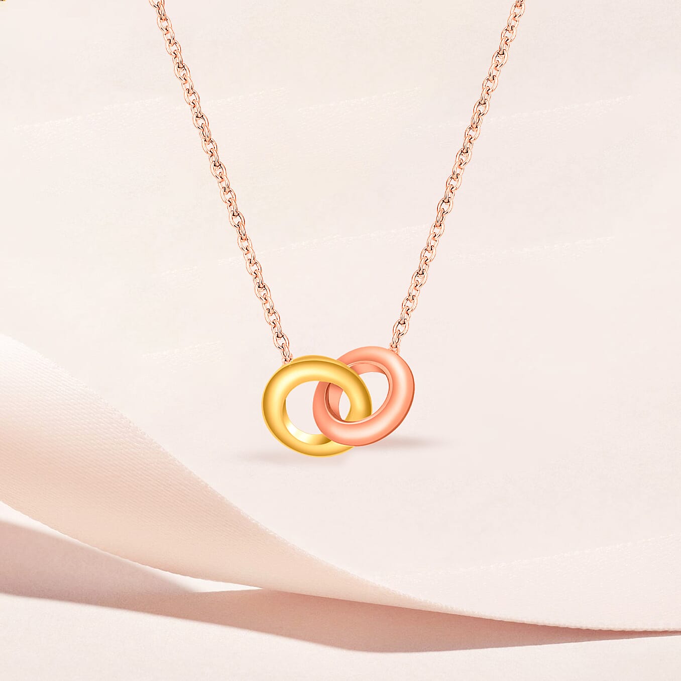 9K Yellow Gold  NecklaceE (Size - 16),  Gold Wt. 1.9 Gms