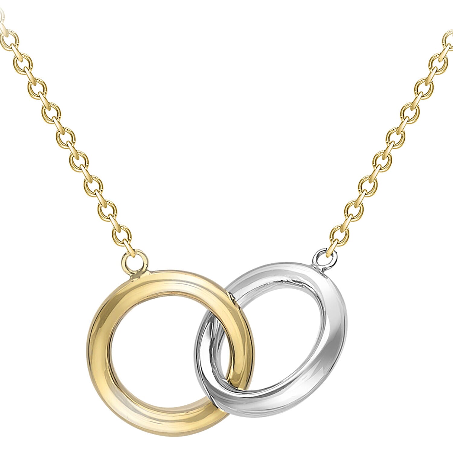 9K White Gold  NecklaceE (Size - 17),  Gold Wt. 2.2 Gms